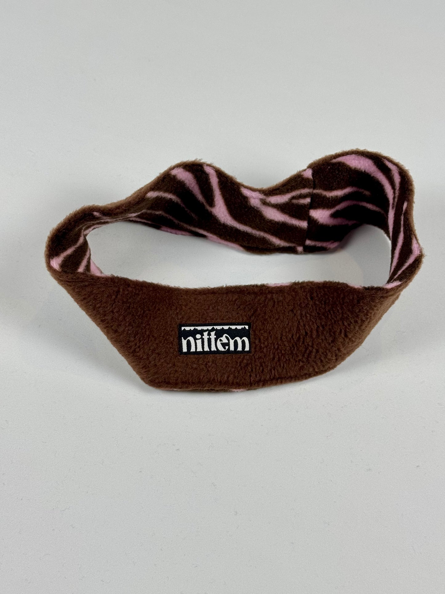 Headband Pink Tiger/Brown