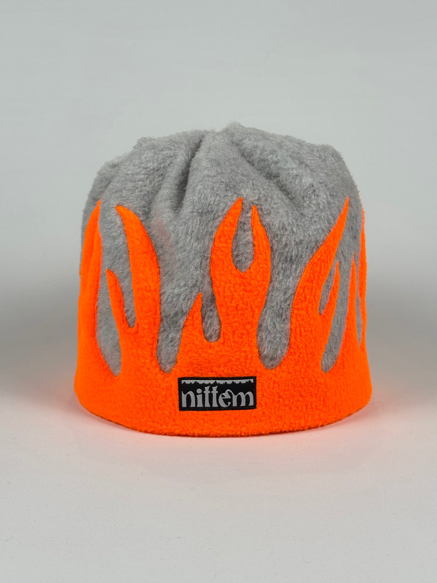 Flame Hat Gray/Orange