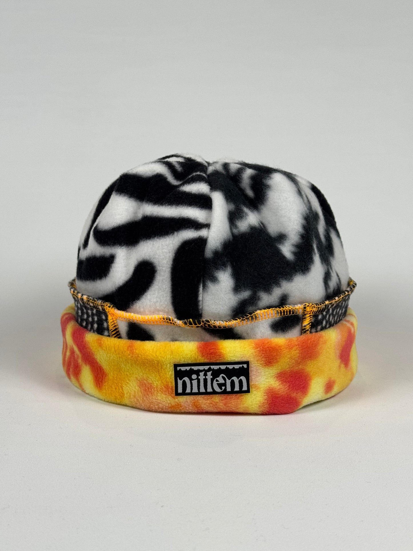 Patchwork Hat Orange