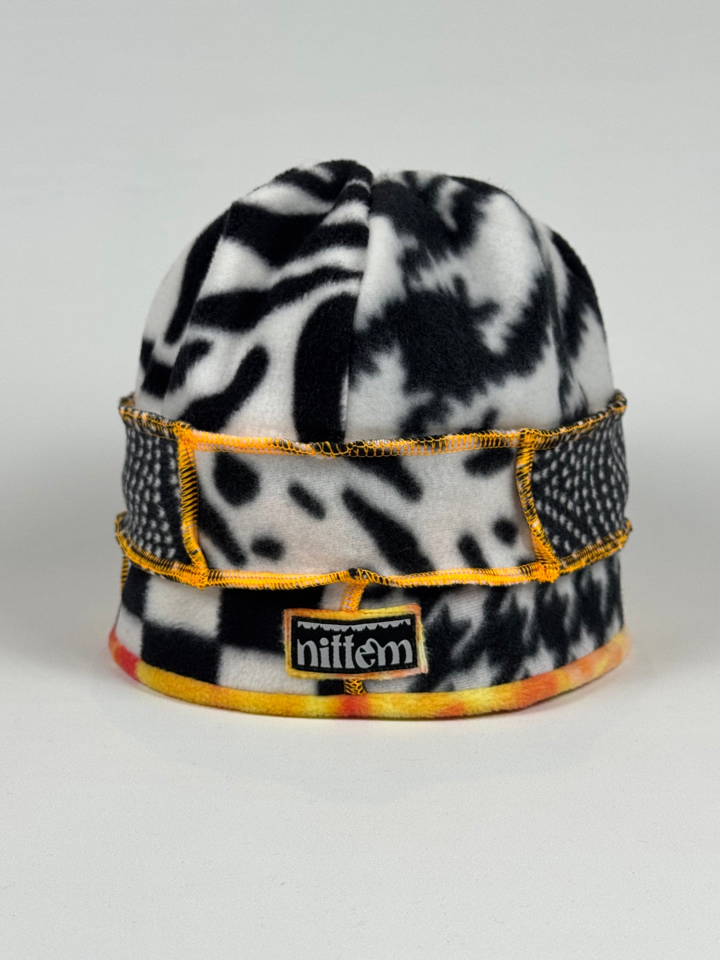 Patchwork Hat Orange
