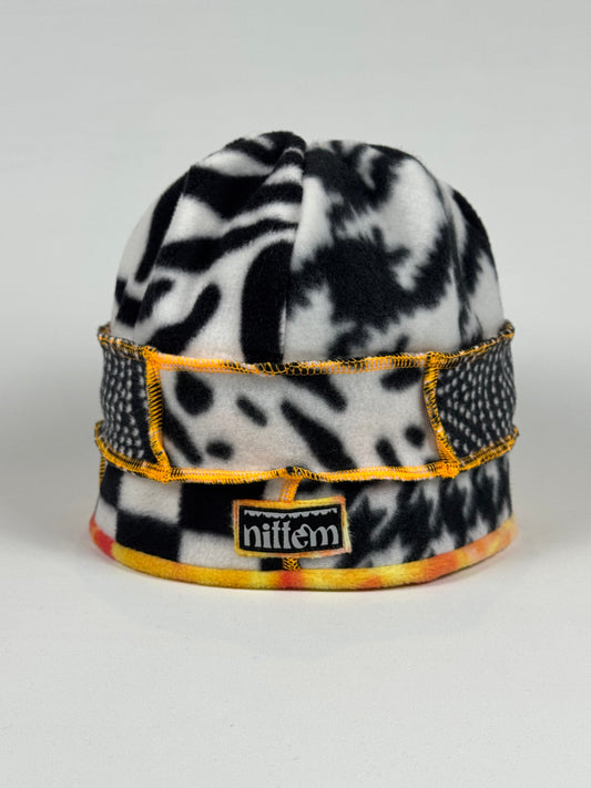 Patchwork Hat Orange