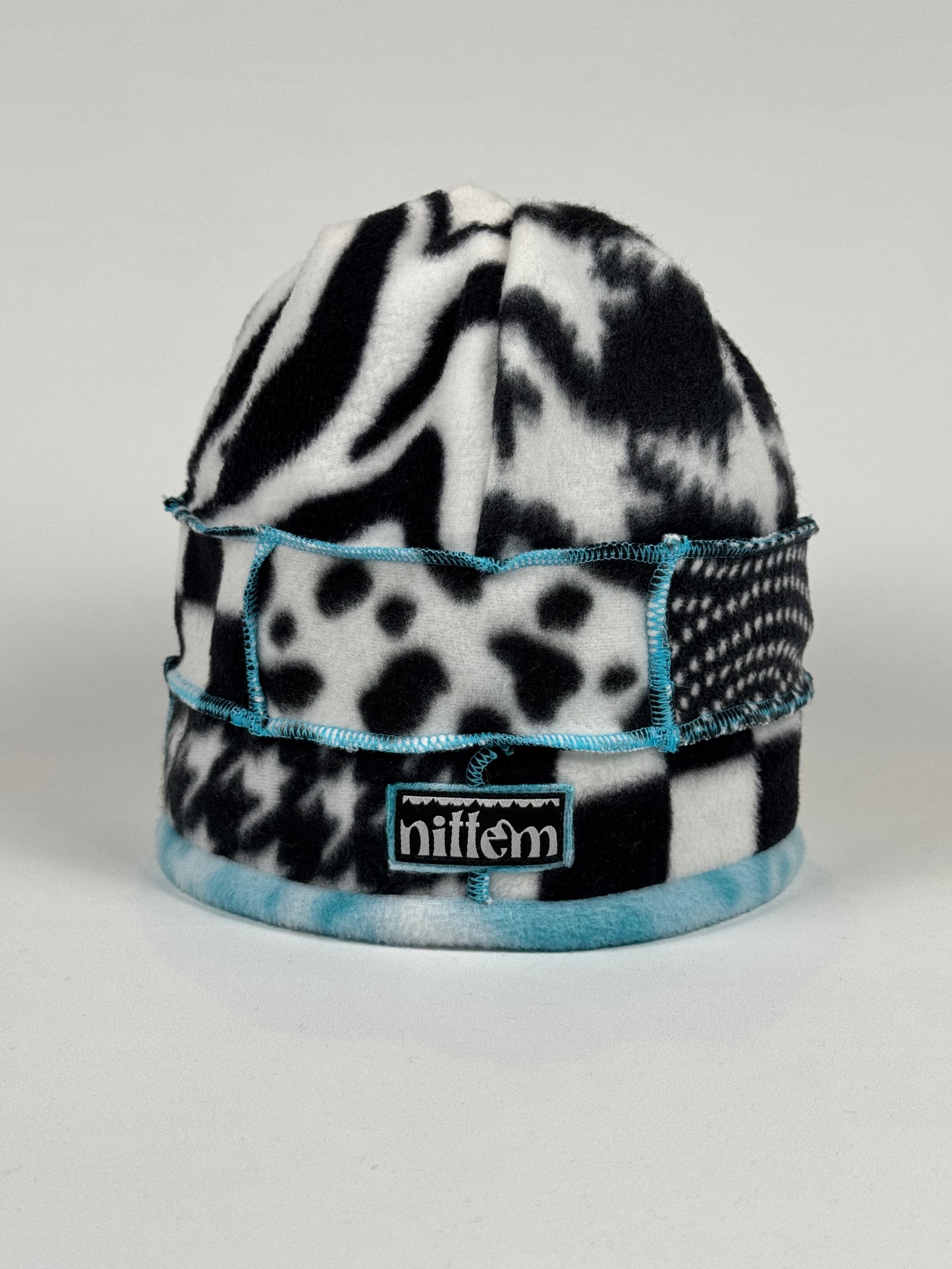 Patchwork Hat Light Blue