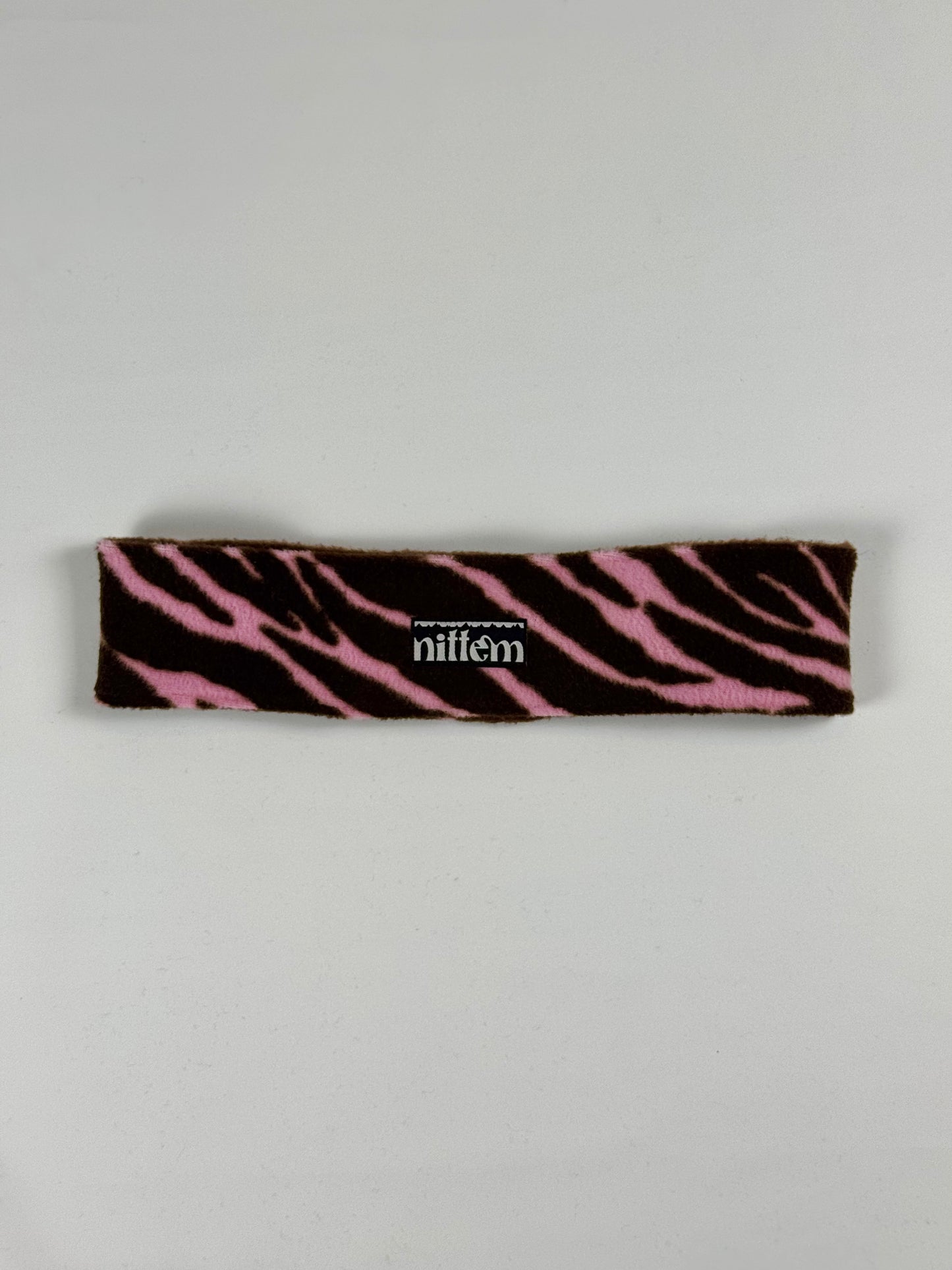 Headband Pink Tiger/Brown