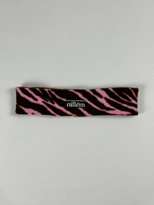 Headband Pink Tiger/Brown