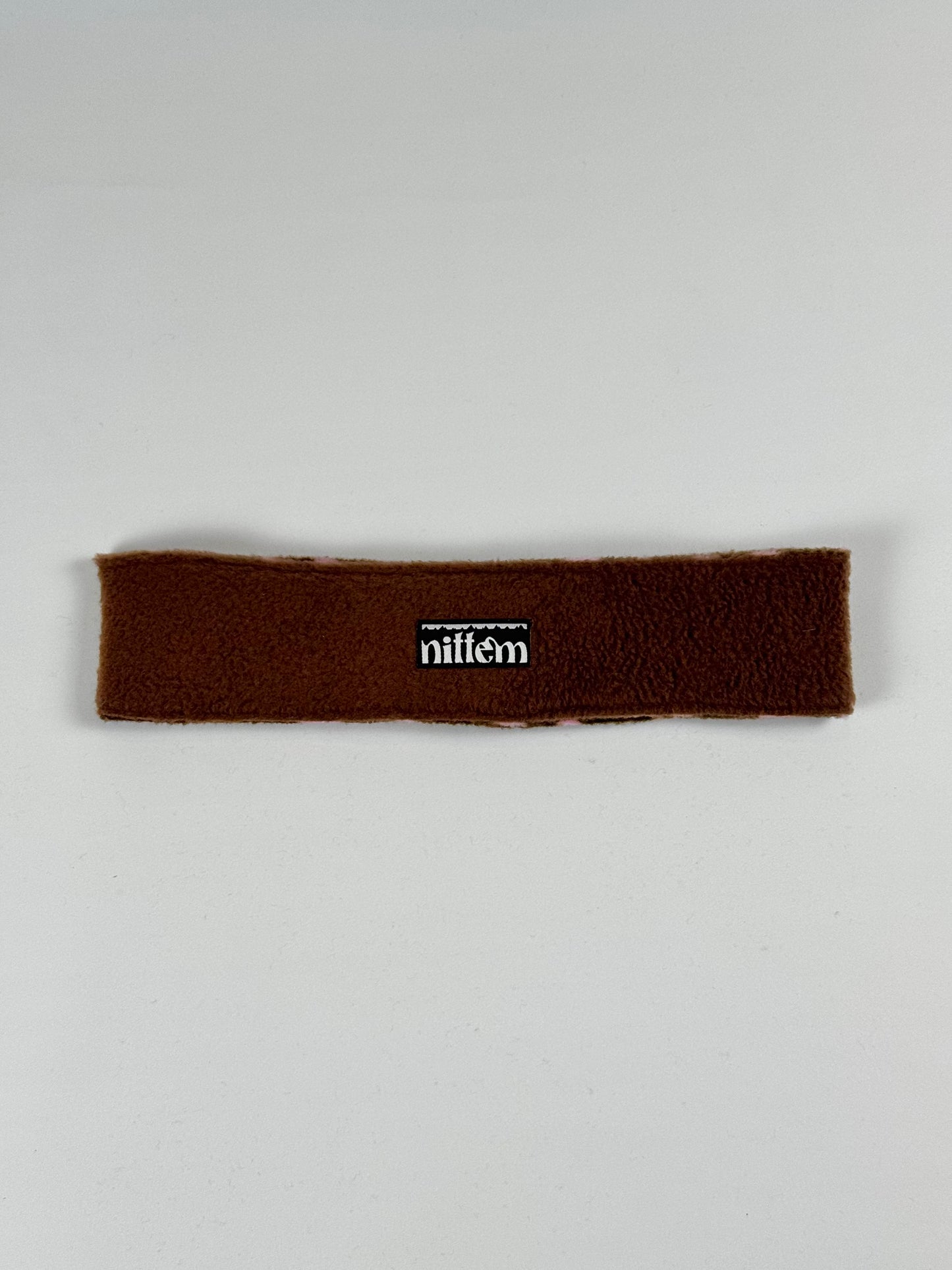 Headband Pink Tiger/Brown