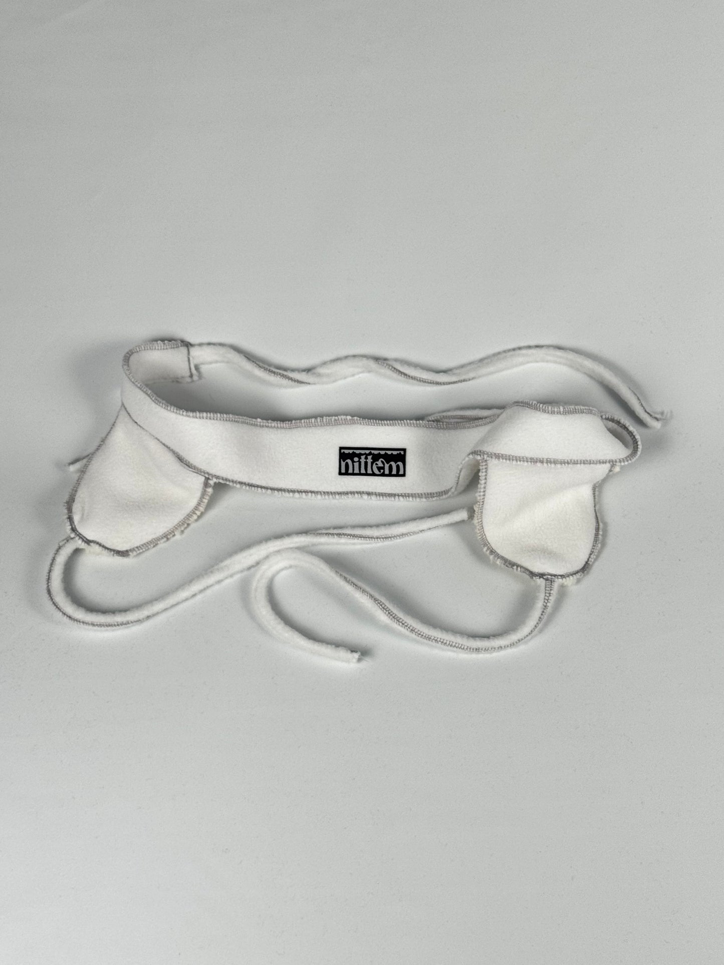Beanie Bikini White
