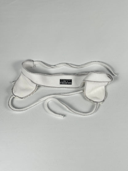 Beanie Bikini White